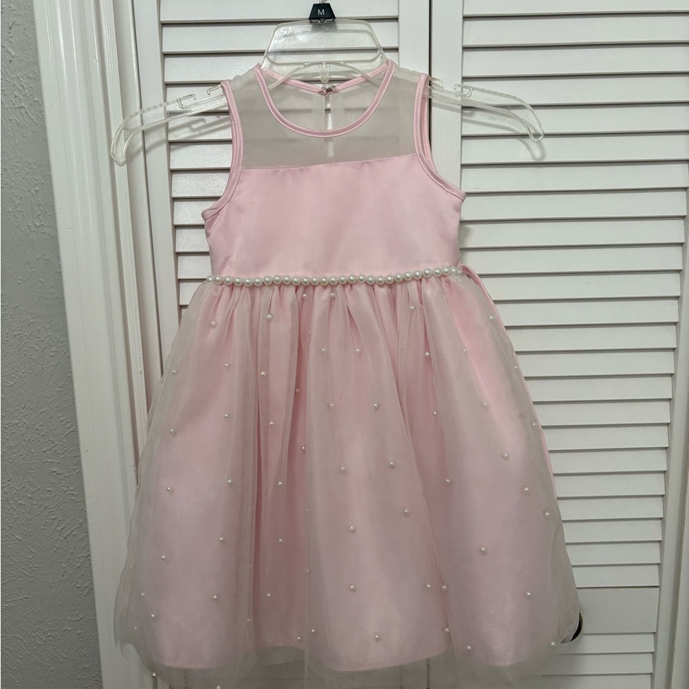 American Princess Pink Pearl Kids Dress